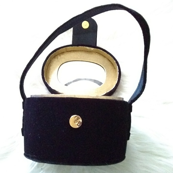 vanessa Handbags - Vanessa VTG velvet gold fancy mini bag